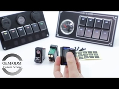 DC 12v / 24v سوئیچ موتورهای اتومبیل آلومینیوم 5 پین