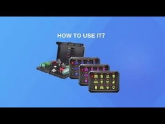 4 گروه فورد سوئیچ پانل از طریق مدار سیستم کنترل سیستم رله و پاک کردن چراغ ها سوئیچ راک