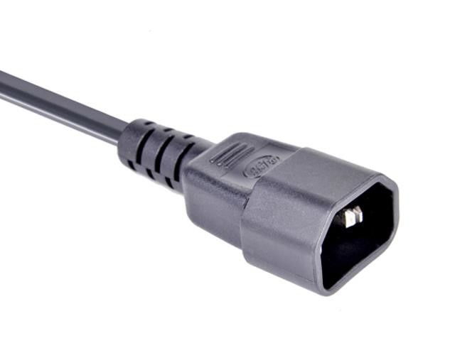 کابل برق 300 ولت AC ژاپن سه شاخه 3 هسته کابل برق 18 Awg