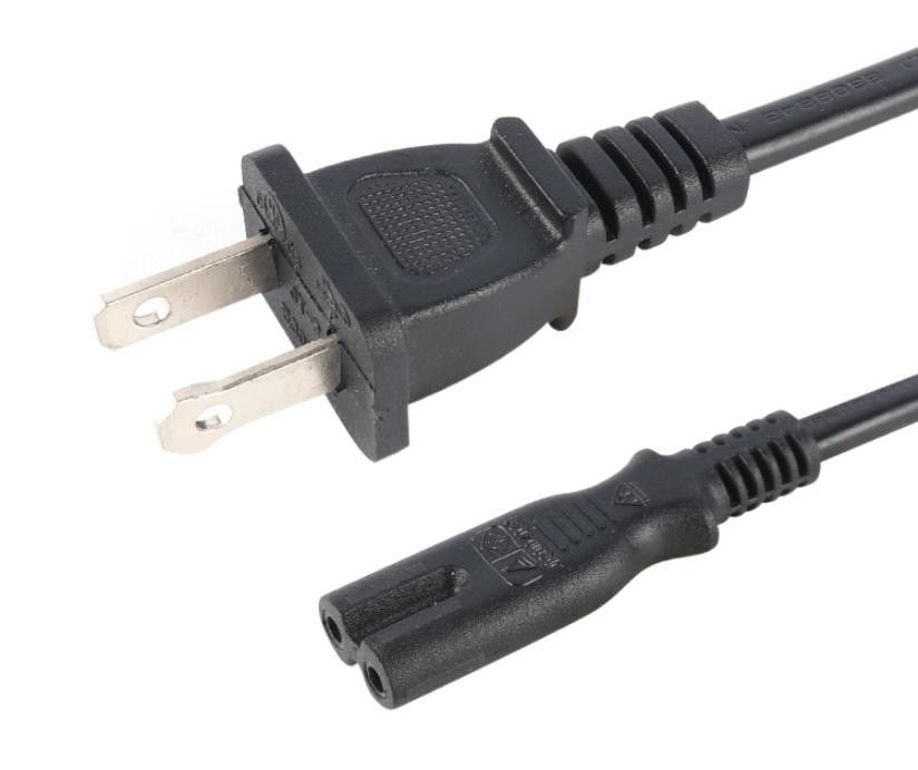 سیم برق استاندارد ایالات متحده NEMA 5-15P کابل منبع تغذیه 3 پین PVC