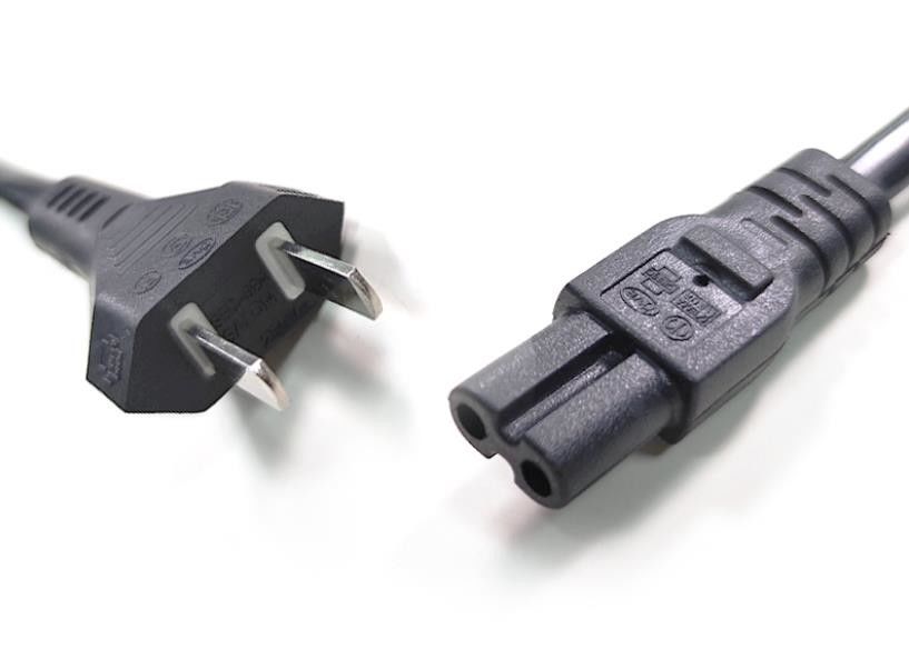 سیم برق استاندارد ایالات متحده NEMA 5-15P کابل منبع تغذیه 3 پین PVC