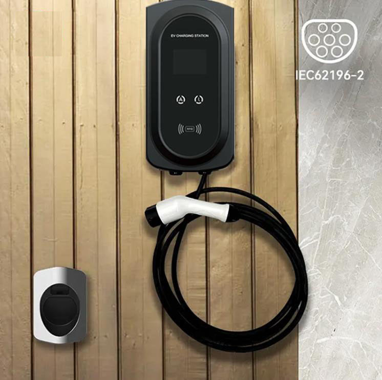 OEM 7Kw Electric EV Charger Wallbox Type 2 EV Home Charger Level 2