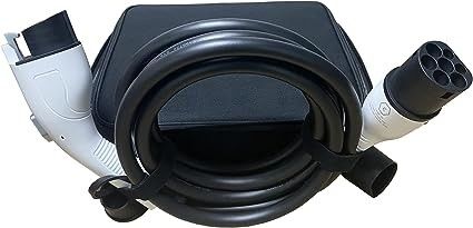 11kW شارژر اتومبیل الکتریکی EV کابل تمدید قابل حمل 16A 3 مرحله ای