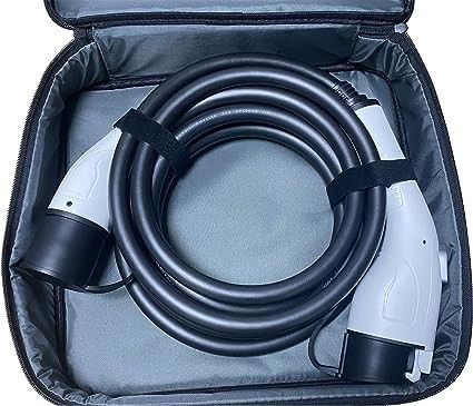 11kW شارژر اتومبیل الکتریکی EV کابل تمدید قابل حمل 16A 3 مرحله ای