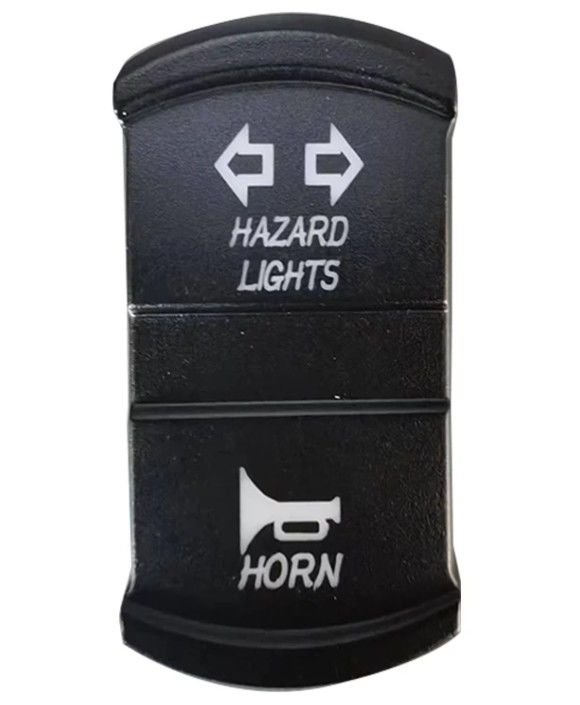 مدل جدید آیکون DIY سفارشی DC 12V 7Pin ON-OFF LED چراغ آبی چرخش سیگنال راک سوئیچ برای ماشین 4X4 کامیون قایق