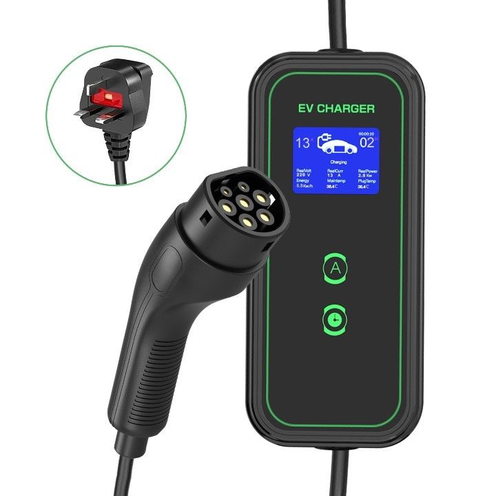 3.5KW 7KW 11KW پلاگین استاندارد اروپایی نوع2 کابل شارژ AC قابل حمل خانه شارژر EV قابل حمل 7KW ژاکت Tpe
