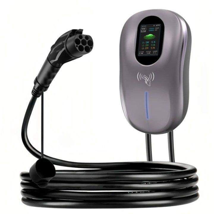 J1772 شارژرهای دیواری EV 11kW Wallbox شارژر اتومبیل الکتریکی نوع 1