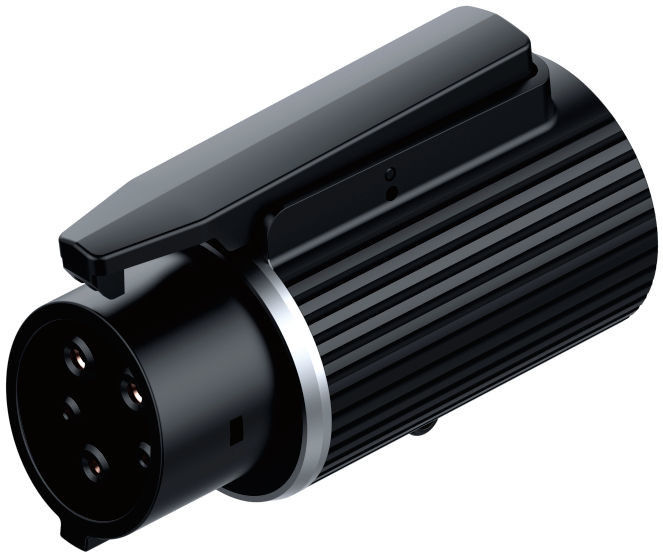 240v نوع 1 به تسل آداپتور 60a J1772 قابل حمل AC EV شارژر آداپتور برای ماشین تسل