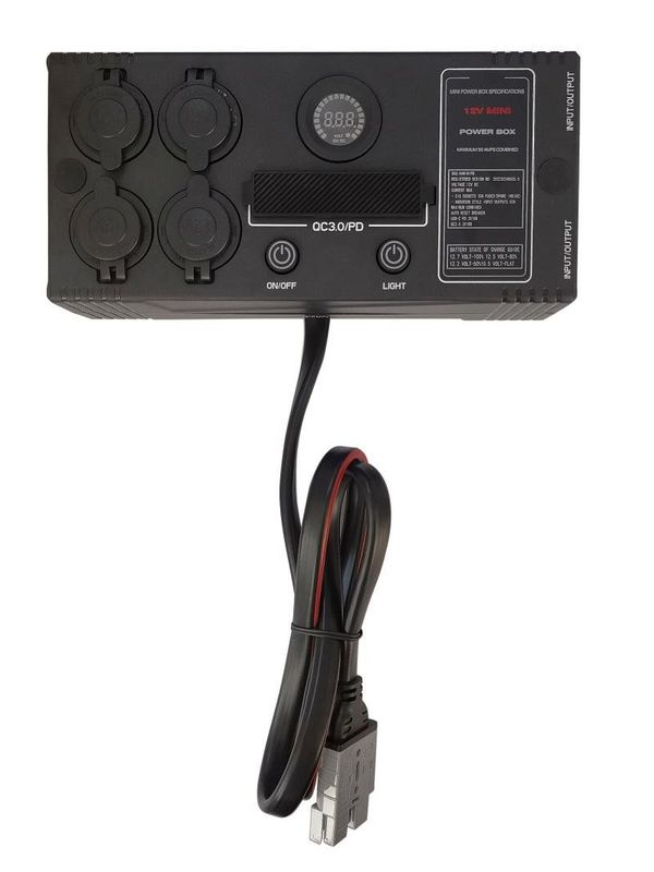 USB قابل حمل QC3.0 PD کنترل سوئیچ DC DC شارژر Mini Power Box با Control Box