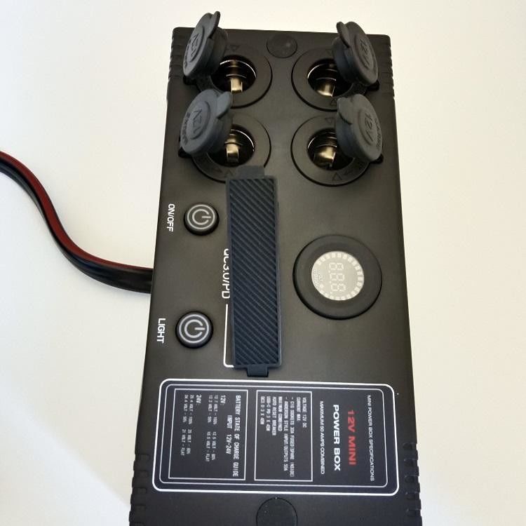 USB قابل حمل QC3.0 PD کنترل سوئیچ DC DC شارژر Mini Power Box با Control Box