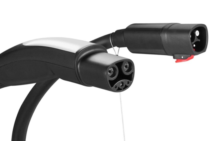 شارژرهای هوشمند قابل حمل تسلا NACS EV 240V AC 16A / 32A / 40A SAE J3400 شارژر اتومبیل برقی خانگی