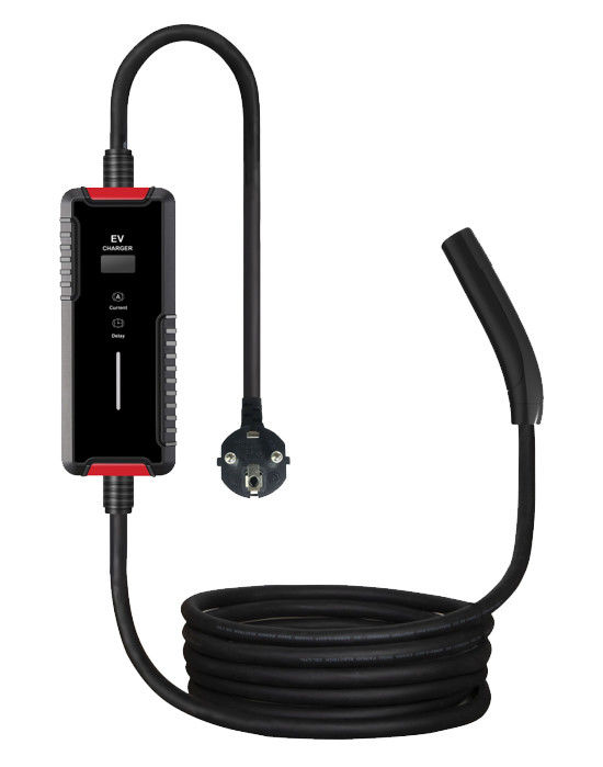 شارژرهای هوشمند قابل حمل تسلا NACS EV 240V AC 16A / 32A / 40A SAE J3400 شارژر اتومبیل برقی خانگی