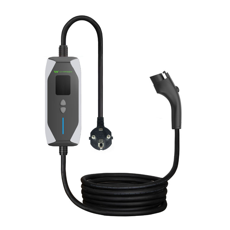 16A 3.5kw خانه نوع 1 شارژرهای EV قابل حمل J1772 کابل شارژ خودروهای الکتریکی
