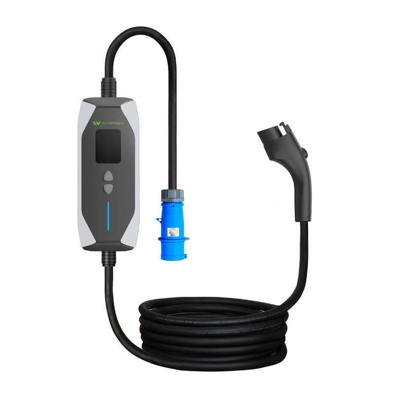 40A 9KW شارژر سریع EVSE قابل استفاده از نوع 1 شارژر درب اتومبیل EV شارژر قابل استفاده از شارژر EV با کابل 5M