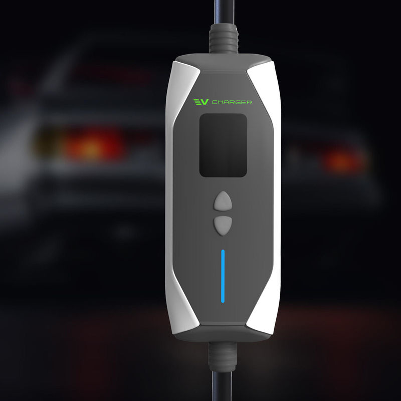 Tesla NACS 9KW شارژر EV قابل حمل EV ایستگاه شارژ سریع خودرو EV 240V SAE J1772 شارژر EV قابل حمل