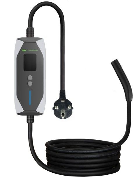 Tesla NACS 9KW شارژر EV قابل حمل EV ایستگاه شارژ سریع خودرو EV 240V SAE J1772 شارژر EV قابل حمل