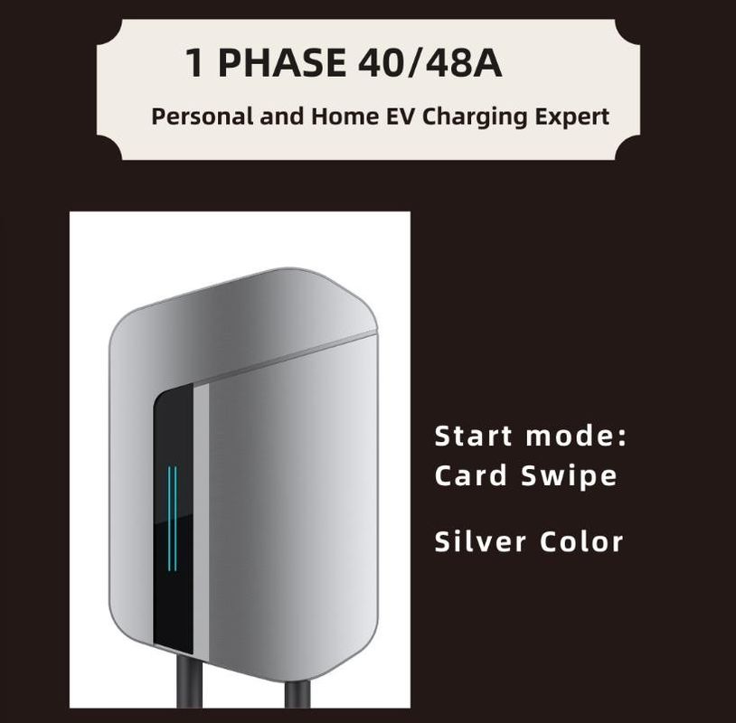OEM ODM 9KW 11KW نوع 1 برای تسلا NACS EV Smart APP EV اتومبیل EV ایستگاه شارژ خانگی EV شارژر