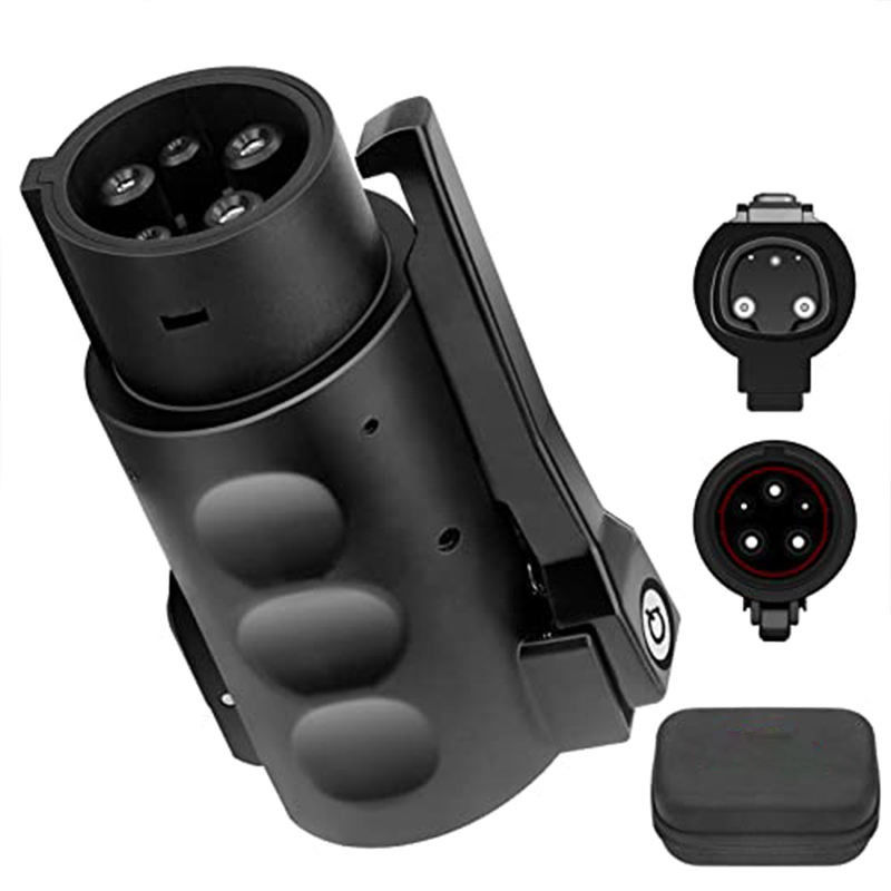 80A 240v Ac Tesla Charger Connector Ev Adapter Charger Tesla To J1772 Adapter برای تسلا