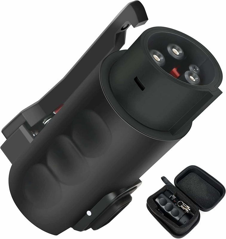 80A 240v Ac Tesla Charger Connector Ev Adapter Charger Tesla To J1772 Adapter برای تسلا
