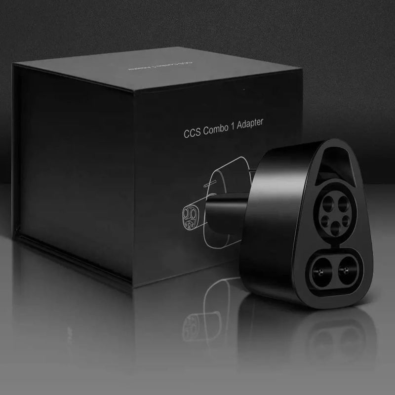 کانکتور DC CCS1 به Tesla EV شارژ سریع 250KW برای Tesla شارژ آداپتور
