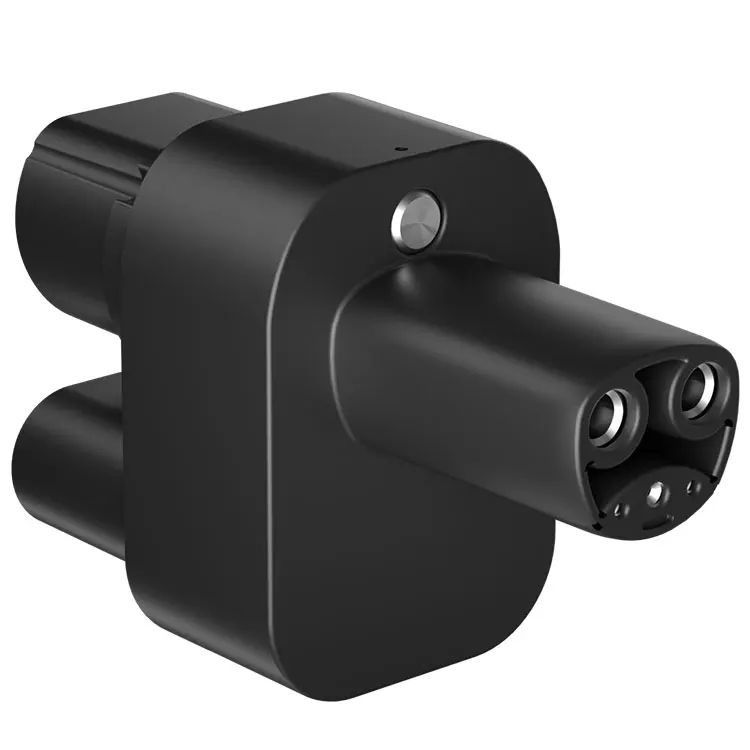 اروپا CCS2 به Tesla شارژ خودروهای الکتریکی CCS2 آداپتور DC برای TESLA AC+DC