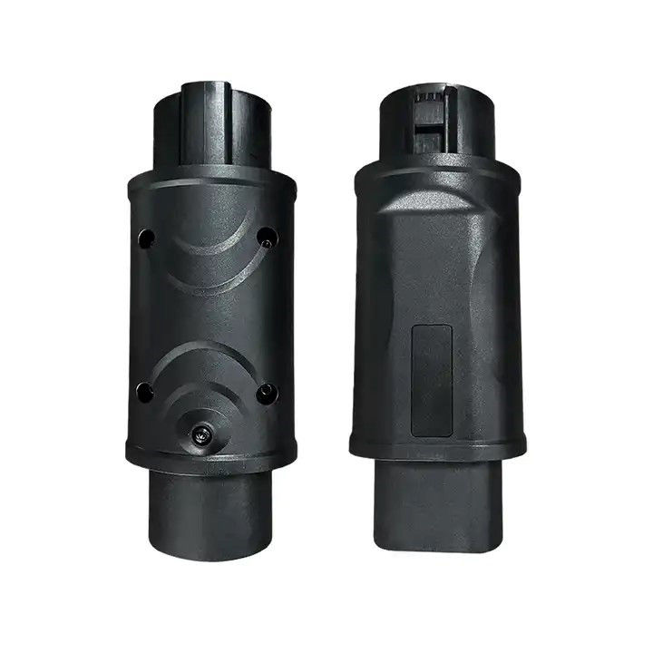 ایو آداپتور شارژ پکی خودرو الکتریکی J1772 32a نوع 1 ایو شارژر J1772 به GB / T آداپتور