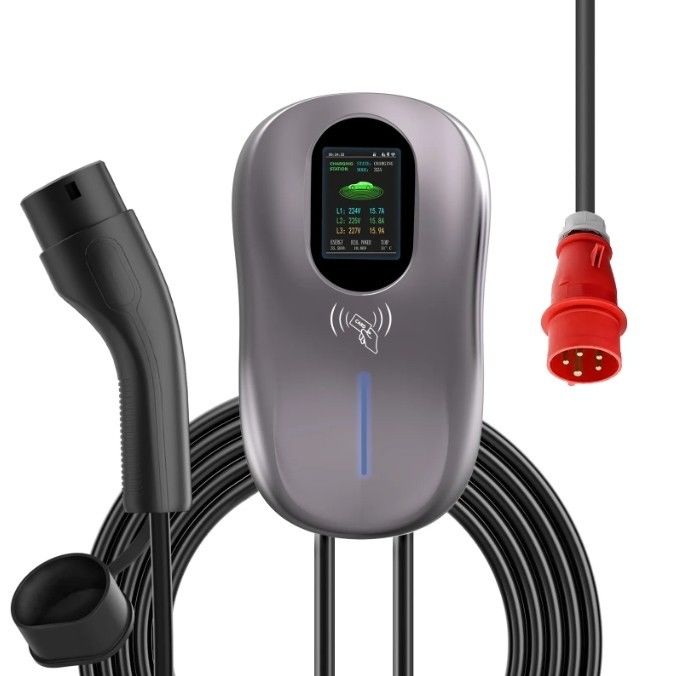 عمده فروشی ایستگاه شارژ EV شارژر اتومبیل 11kw OEM Ev در فضای باز IEC 62196 TYPE2 wallbox در فضای باز